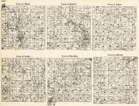 Green County - Albany, Decatur, Adams, Jordan, Brooklyn, Jefferson, Wisconsin State Atlas 1930c